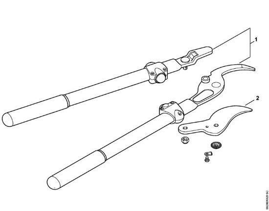 Handheld riveters - Å karje za rezanje vej F220 della Marca Stihl